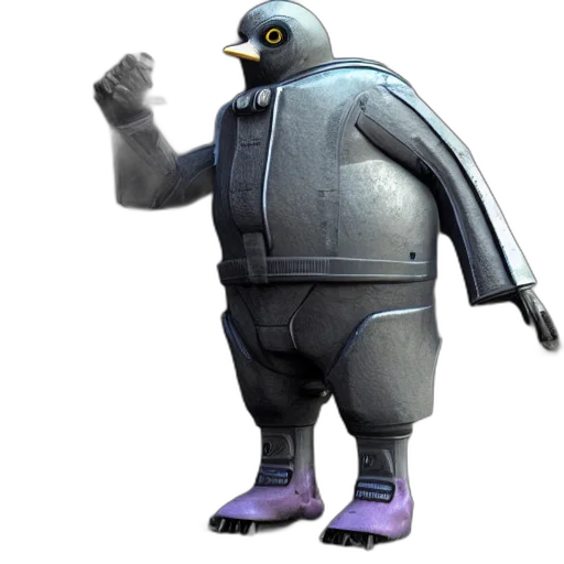 animal, creature, robot, staff transparent PNG cut-out