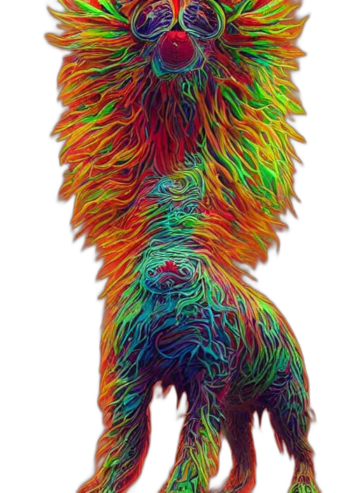 hair, creature, animal, dragon transparent PNG cut-out
