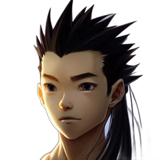 staff, face, dragon, hair, photorealistic, concept art, fantasy art, anime transparent PNG cut-out