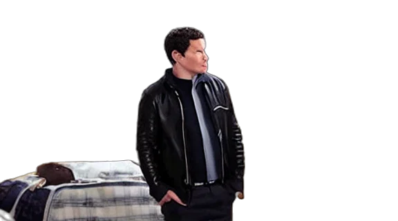 jacket, furniture, monochrome, scene, brooklyn, nine transparent PNG cut-out