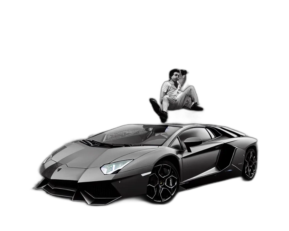 car, animal, weapon, photorealistic transparent PNG cut-out