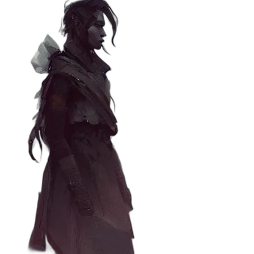 jacket, staff, dress, face transparent PNG cut-out