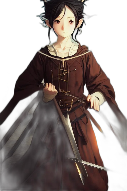 staff, sword, dress, weapon transparent PNG cut-out