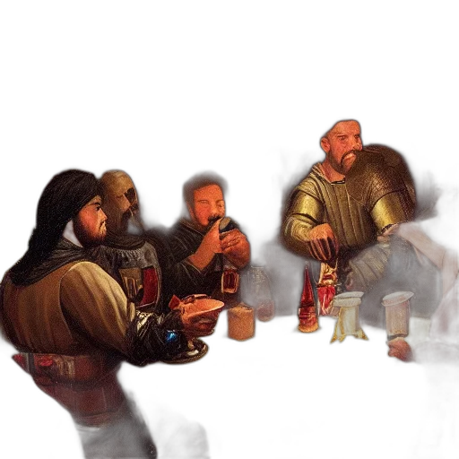 concept art, fantasy art, pixel art, comic book art transparent PNG cut-out