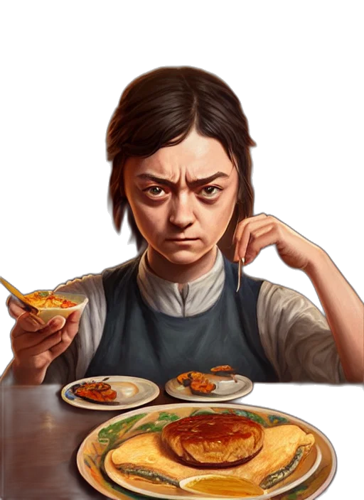 food, face, staff, concept art transparent PNG cut-out