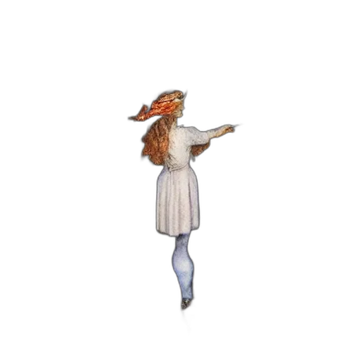 staff, dress, hat, concept art transparent PNG cut-out