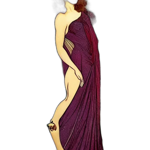 dress, staff, concept art, cartoon, fantasy art, pixel art, earth tones, dark transparent PNG cut-out