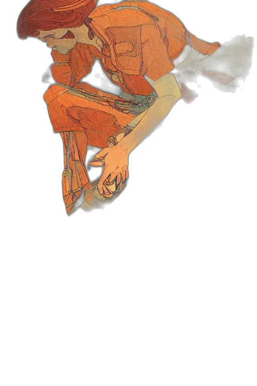 mask, dress, shoes, robot transparent PNG cut-out