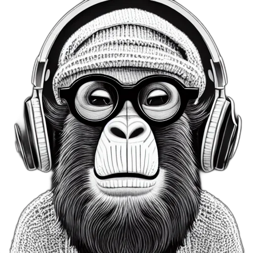 animal, mask, face, cartoon, photorealistic, concept art, comic book art, hipster transparent PNG cut-out