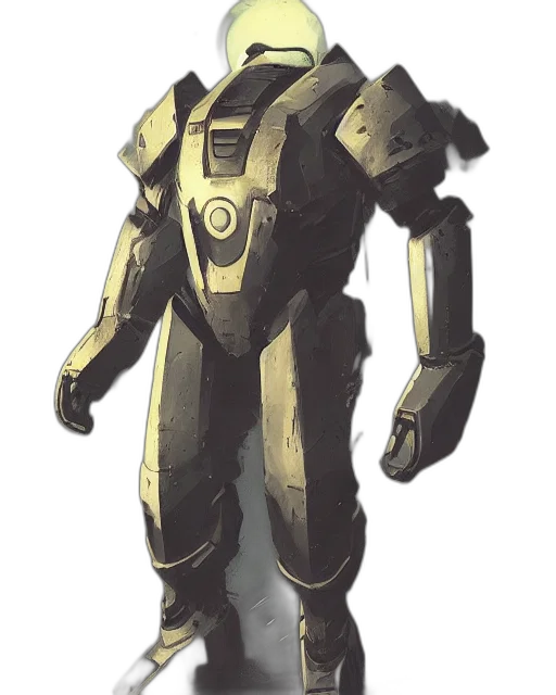 robot, weapon, concept art, 3d render, pixel art, fantasy art, golden, earth tones transparent PNG cut-out