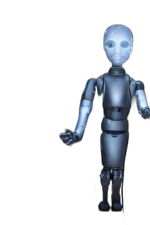 robot, creature, 3d render, concept art transparent PNG cut-out