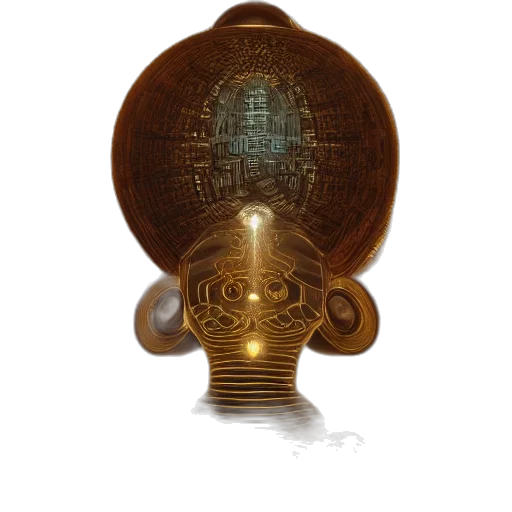mask, crown, face, hat, concept art, 3d render, photorealistic, fantasy art transparent PNG cut-out