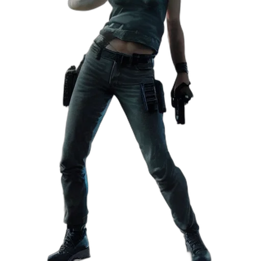 weapon, jacket, staff, concept art transparent PNG cut-out