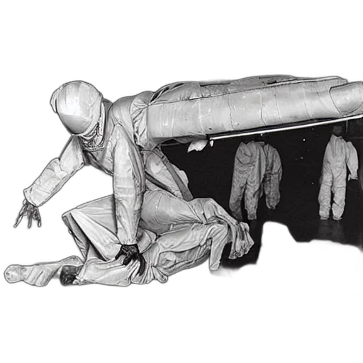 furniture, jacket, robot, weapon, concept art, pencil sketch, cyberpunk, photorealistic transparent PNG cut-out