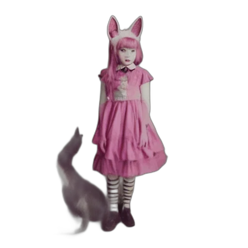 dress, creature, animal, concept art transparent PNG cut-out