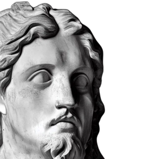 face, photorealistic, vaporwave, 3d render transparent PNG cut-out