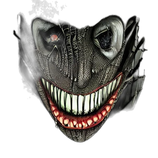 mask, dragon, creature, face, photorealistic, concept art, 3d render, fantasy art transparent PNG cut-out