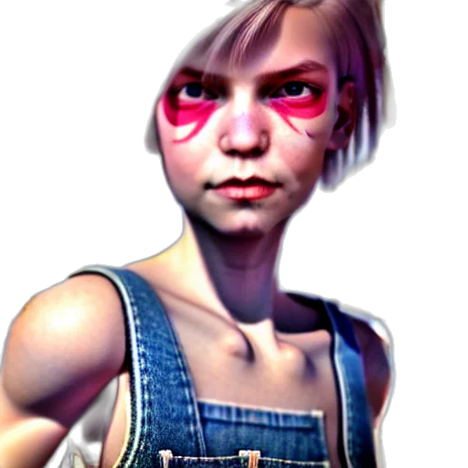 face, weapon, concept art, photorealistic, 3d render, comic book art, full, body transparent PNG cut-out