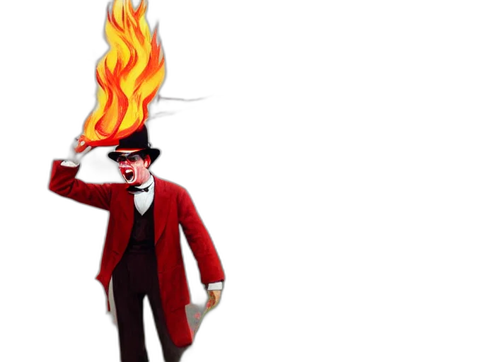staff, hat, jacket, concept art transparent PNG cut-out