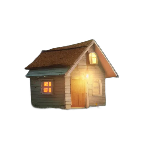 building, furniture, 3d render, concept art, photorealistic, pixel art, poket, cute transparent PNG cut-out