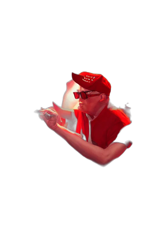 staff, hat, face, animal, concept art, 3d render, cartoon, photorealistic transparent PNG cut-out