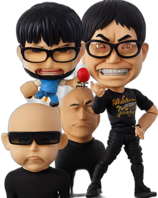 3d render, product, photography, dramatic, light, plastic, action, figure transparent PNG cut-out