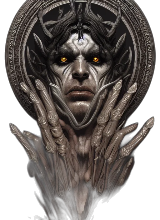 mask, face, creature, crown transparent PNG cut-out