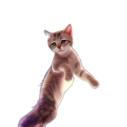 staff, animal, creature, watercolor, concept art, photorealistic, pixel art, cute transparent PNG cut-out