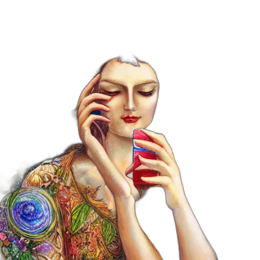 jewelry, dress, face, mask transparent PNG cut-out