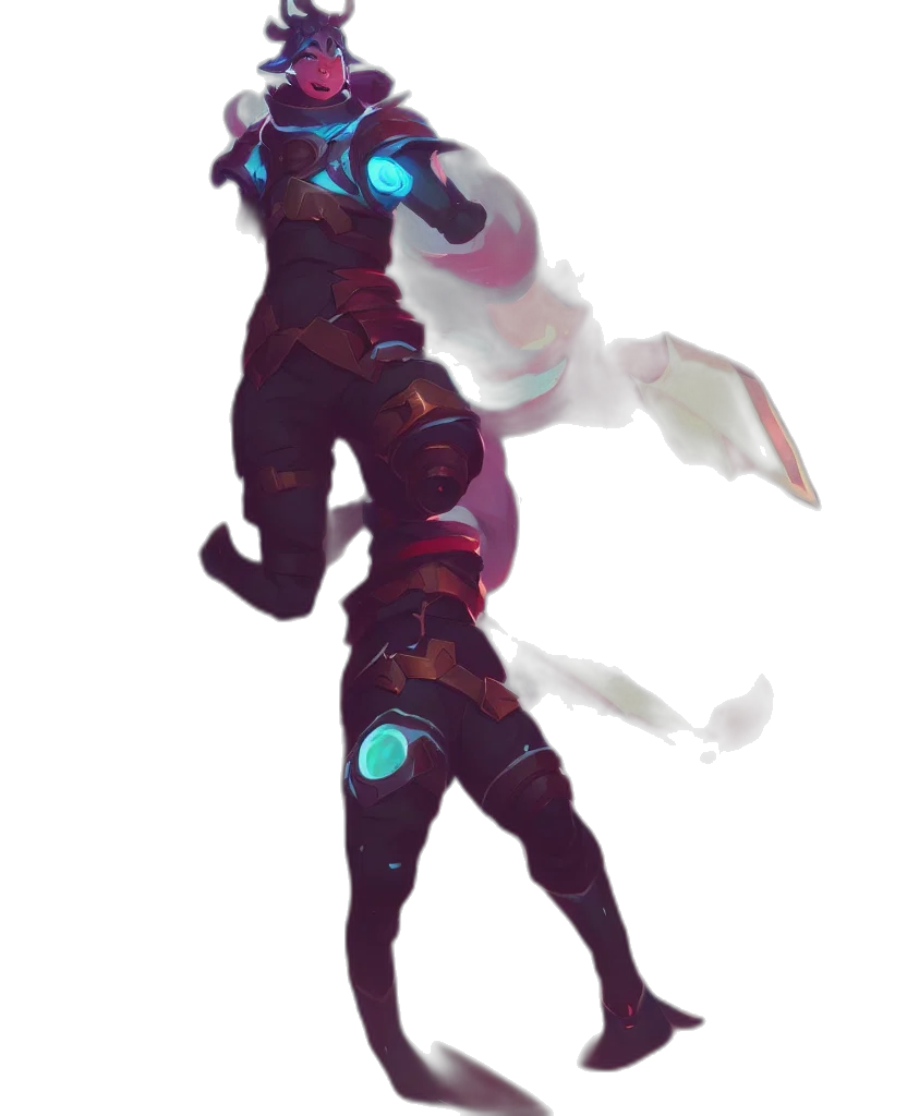 robot, staff, weapon, mask, concept art, fantasy art, cyberpunk, pixel art transparent PNG cut-out
