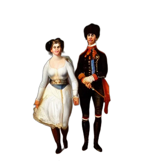 dress, staff, concept art, 3d render transparent PNG cut-out