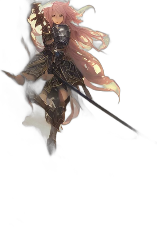 sword, staff, weapon, dragon, fantasy art, concept art, pixel art, anime transparent PNG cut-out