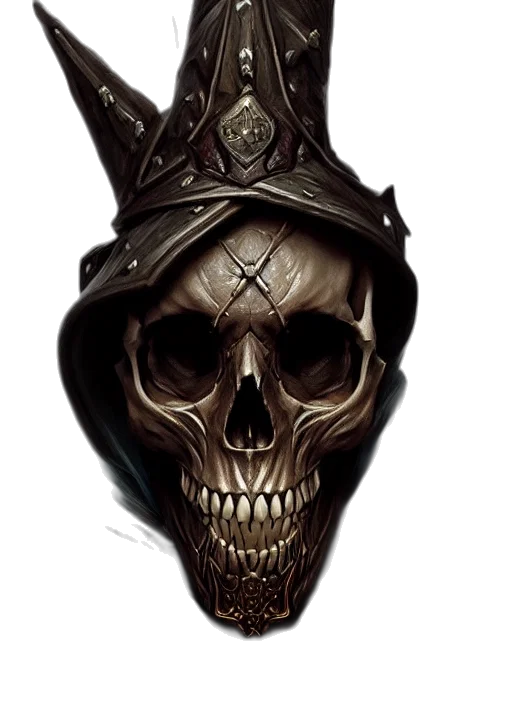 crown, mask, face, hat, fantasy art, concept art, photorealistic, pixel art transparent PNG cut-out