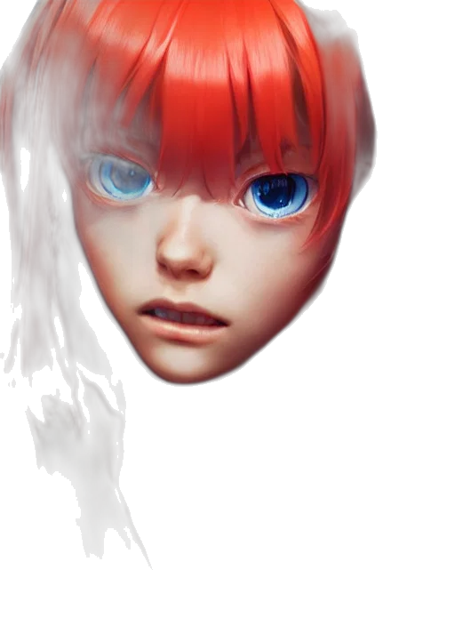 face, mask, robot, creature transparent PNG cut-out