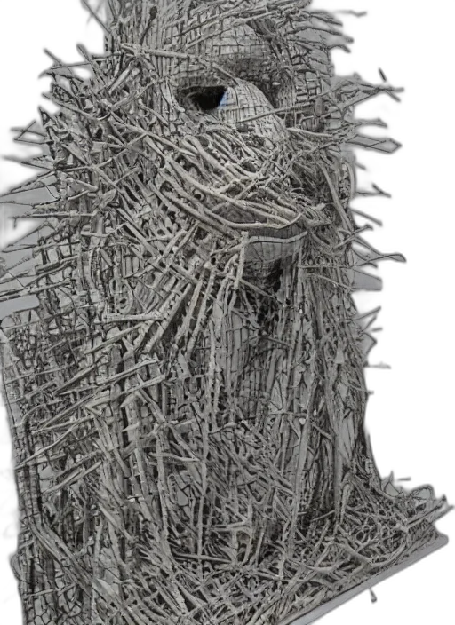 mask, dress, hair, jacket transparent PNG cut-out