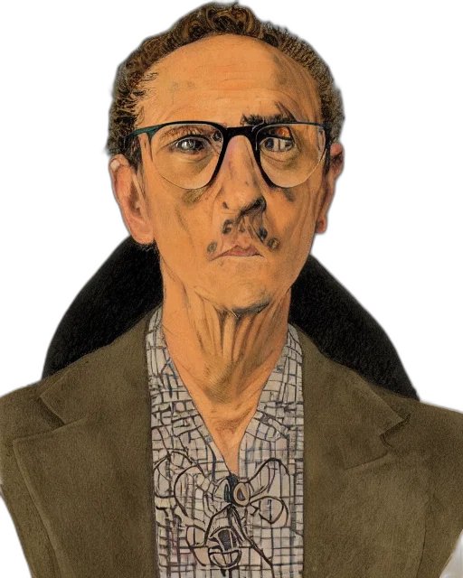 face, jacket, staff, mask transparent PNG cut-out