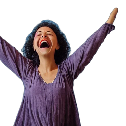 woman, dancing, joy transparent PNG cut-out