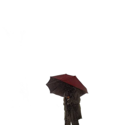 umbrella, staff, jacket, dress transparent PNG cut-out