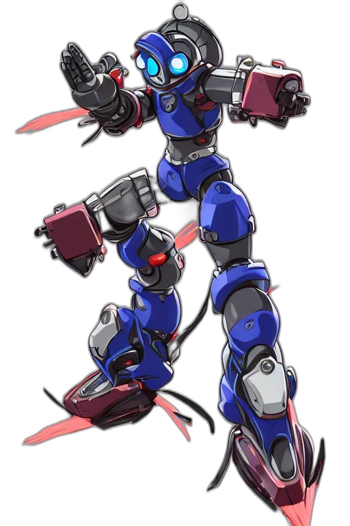 robot, weapon, concept art, anime transparent PNG cut-out