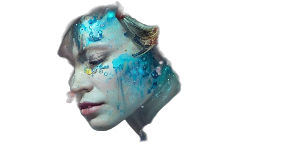 mask, face, robot, creature transparent PNG cut-out