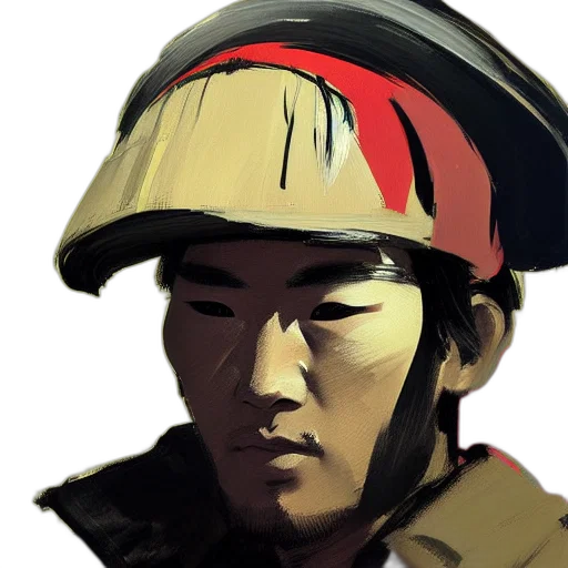 hat, face, staff, photorealistic transparent PNG cut-out