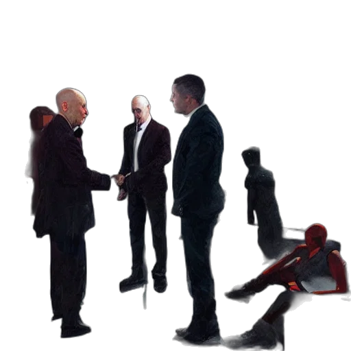 staff, mask, robot, jacket transparent PNG cut-out