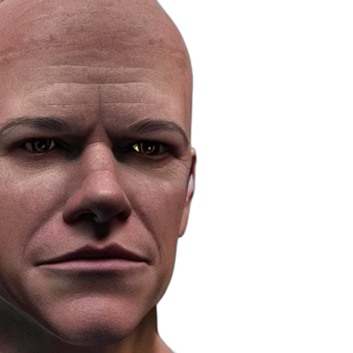 face, mask, 3d render, photorealistic transparent PNG cut-out