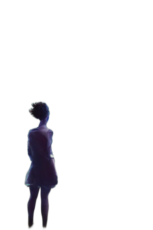 dress, robot, face, jacket, anime, concept art, pixel art, 3d render transparent PNG cut-out
