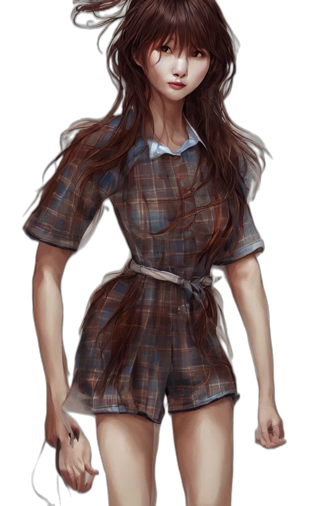 dress, jacket, staff, hair, concept art, photorealistic, fantasy art, oil painting transparent PNG cut-out