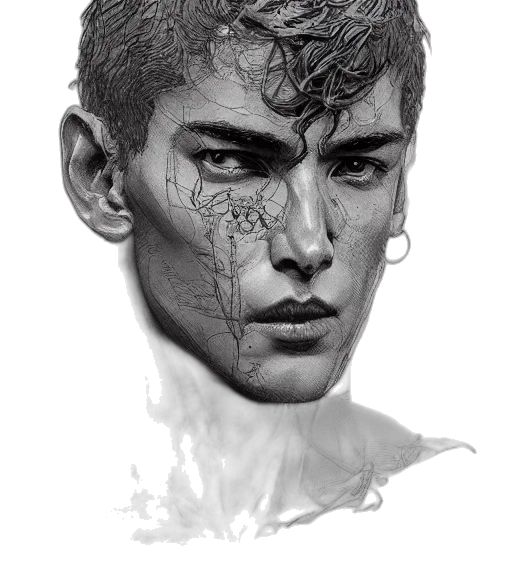 face, mask, dragon, creature transparent PNG cut-out
