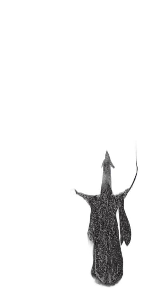creature, animal, dragon, staff transparent PNG cut-out
