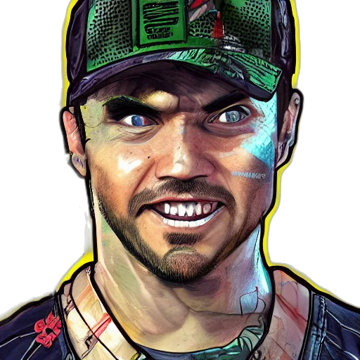 face, cartoon, photorealistic, comic book art, pixel art, jacksepticeye, gta, concept transparent PNG cut-out