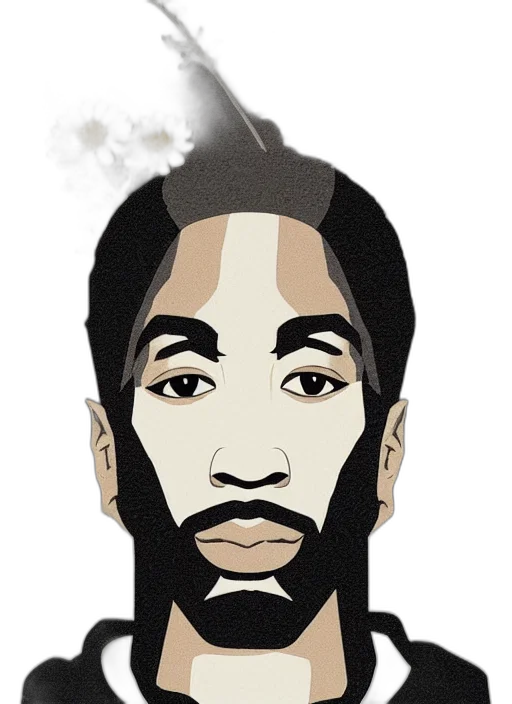 face, cartoon, pixel art, anime, concept art, stylized, minimalist, portrait transparent PNG cut-out