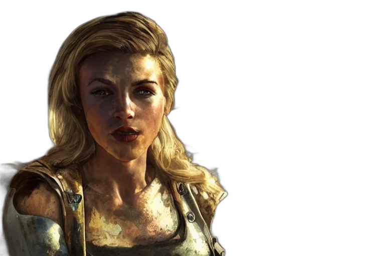 face, concept art, comic book art, photorealistic transparent PNG cut-out
